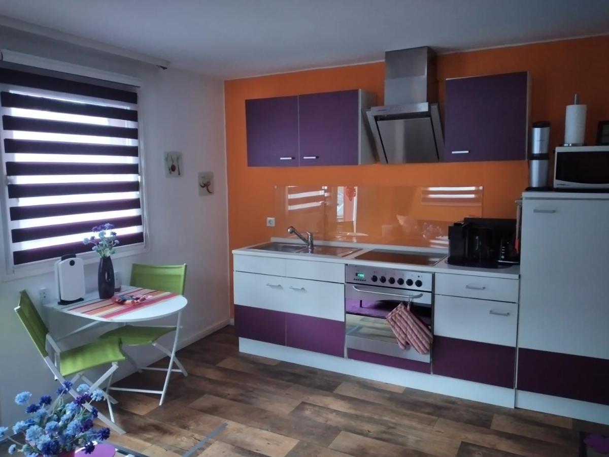 Ferienwohnung "Kunterbunt" Mit Burgblick Und Dachterrasse Monschau Kültér fotó