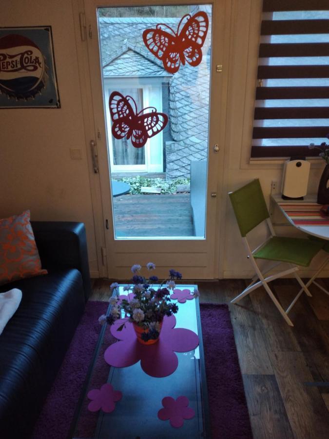 Ferienwohnung "Kunterbunt" Mit Burgblick Und Dachterrasse Monschau Kültér fotó